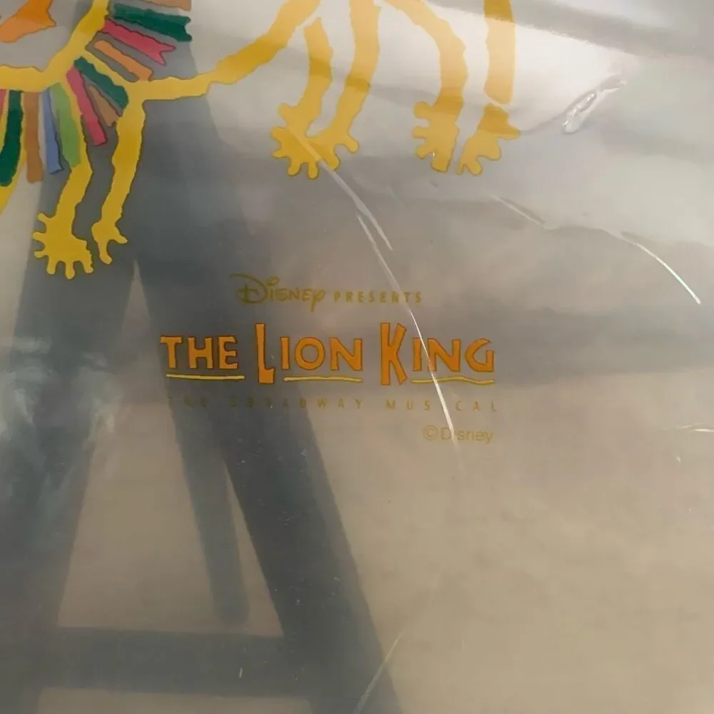 Vintage Disney’s the Lion King on broadway souvenir folders set of 2